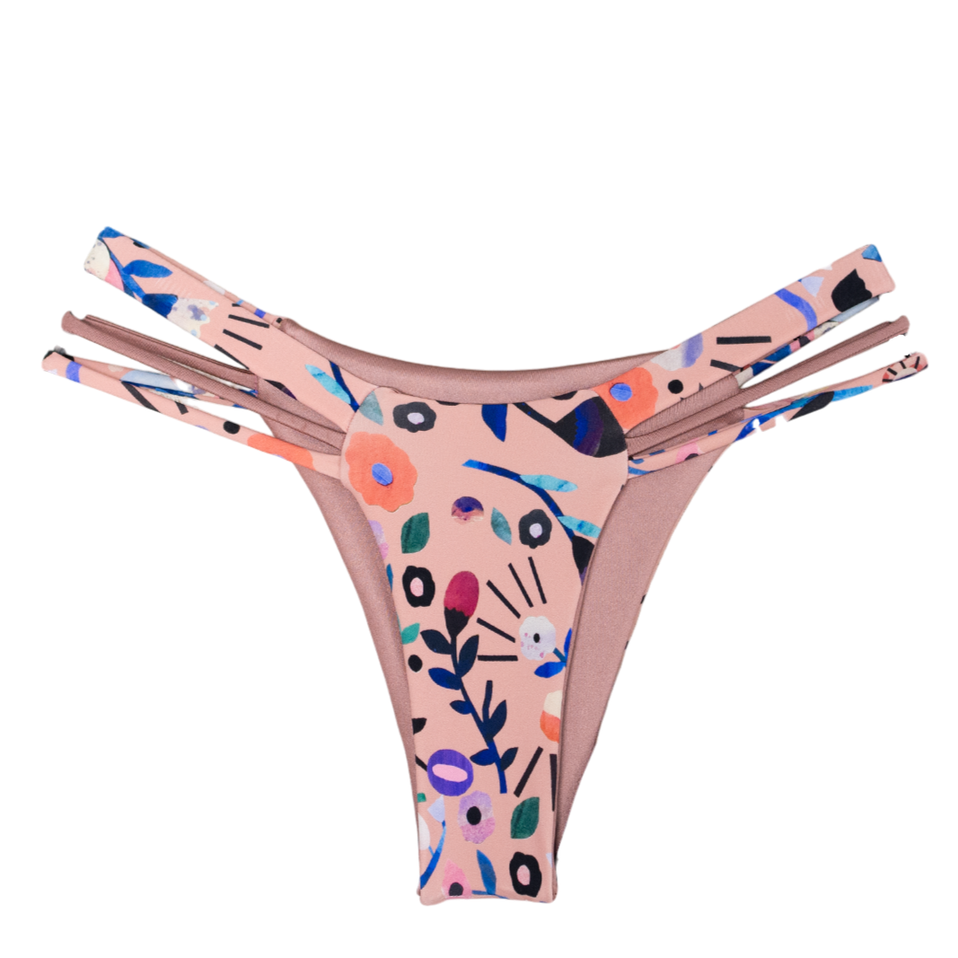 Kyoto/Mauve Seline Bikini Bottom