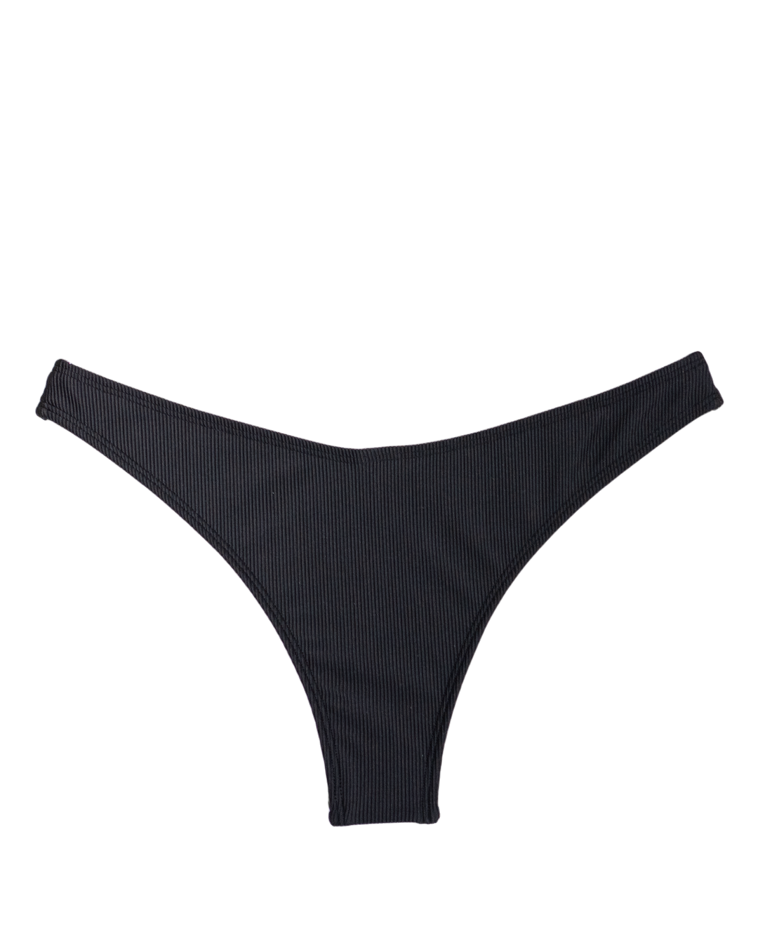 Ribbed Black Seana Bottom