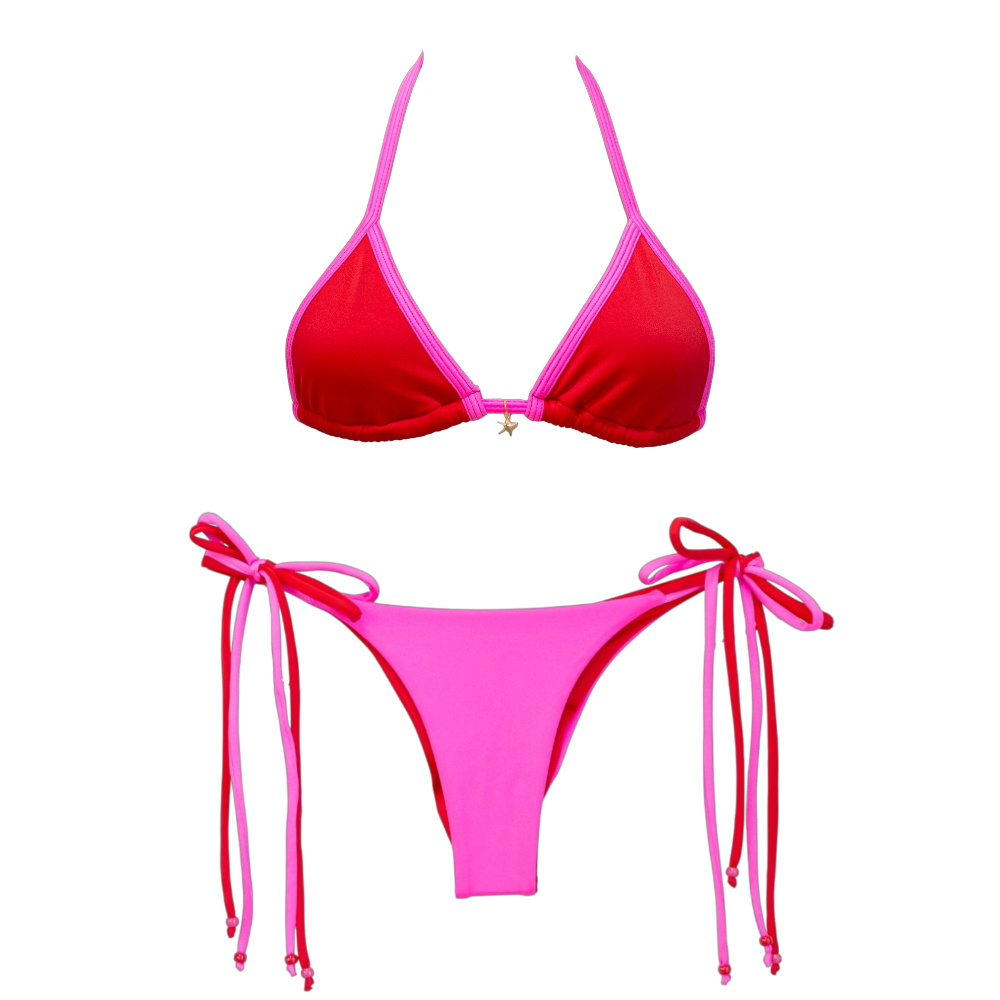 Cherry Red/Hot Pink Olivia Bundle