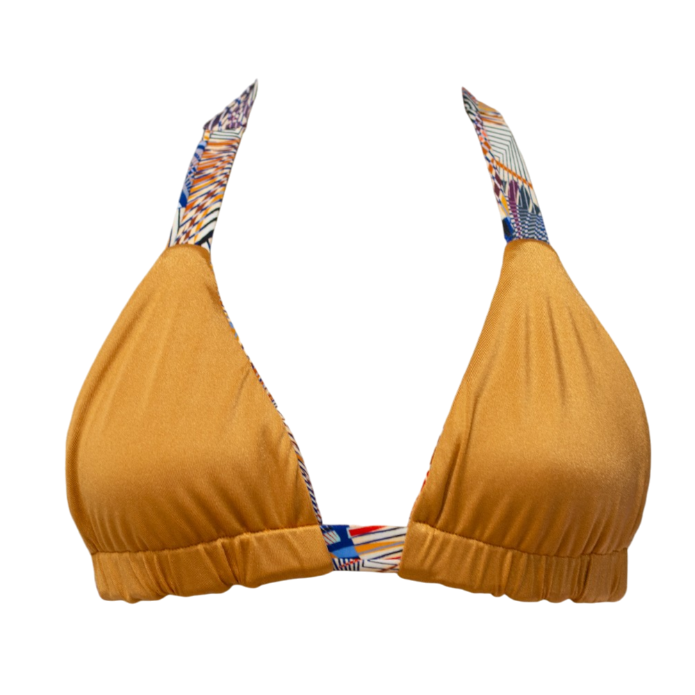 Kaleidoscope/Bronze Thalia Top