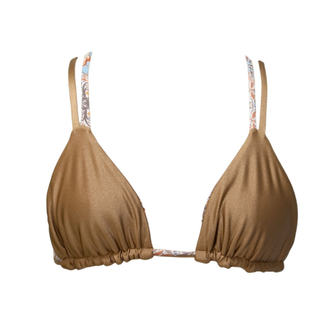 Lotus/Hazelnut Tori Triangle Top