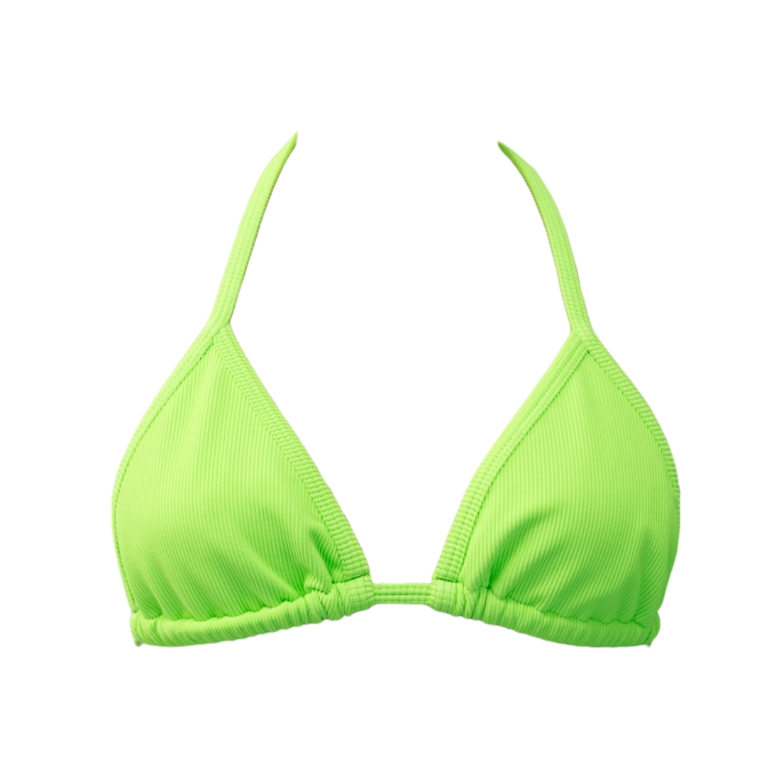 Ribbed Lime Mia Top