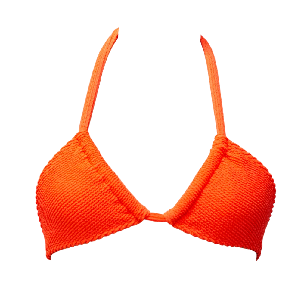 Neon Orange Bubble Sol Top