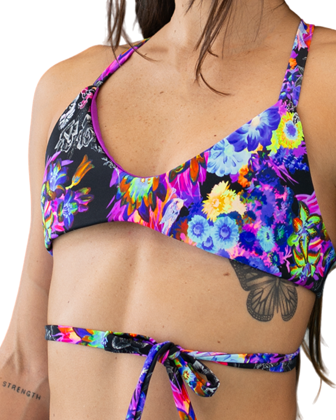 Midnight Bloom/Rosebud Nicole Top