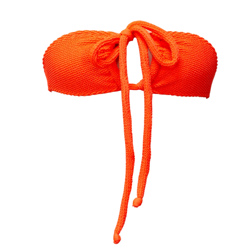Neon Orange Bubble Sol Top
