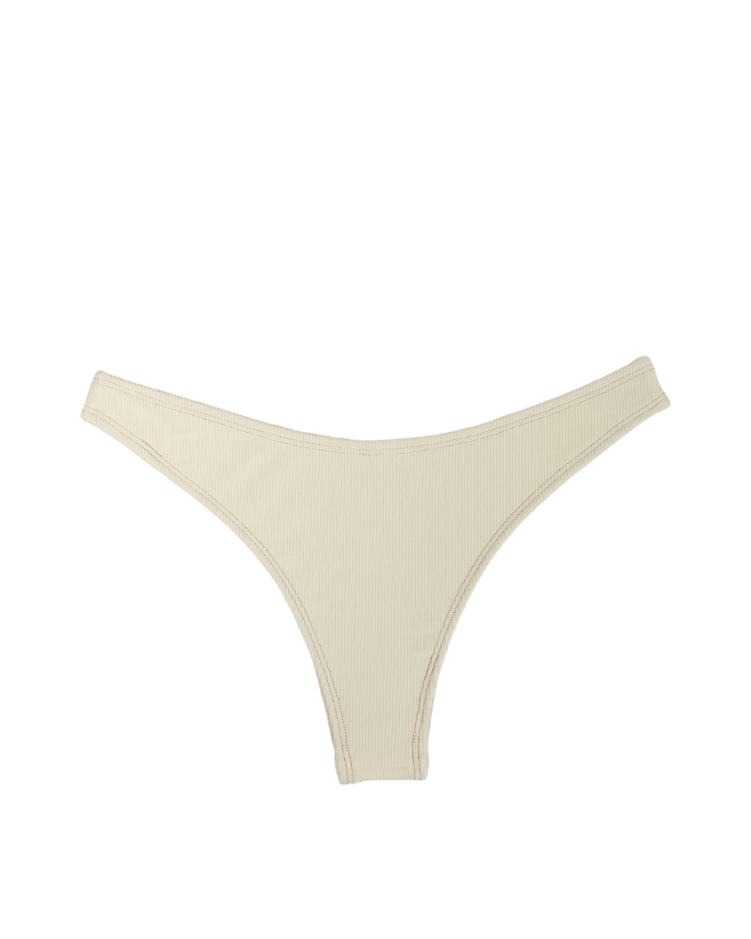 Ribbed Ivory Seana Bottom