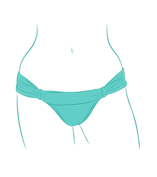 Custom Roxy Bikini Bottom