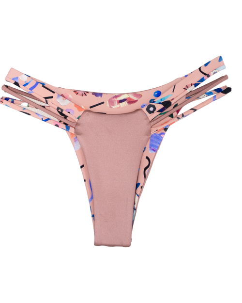 Kyoto/Mauve Seline Bikini Bottom