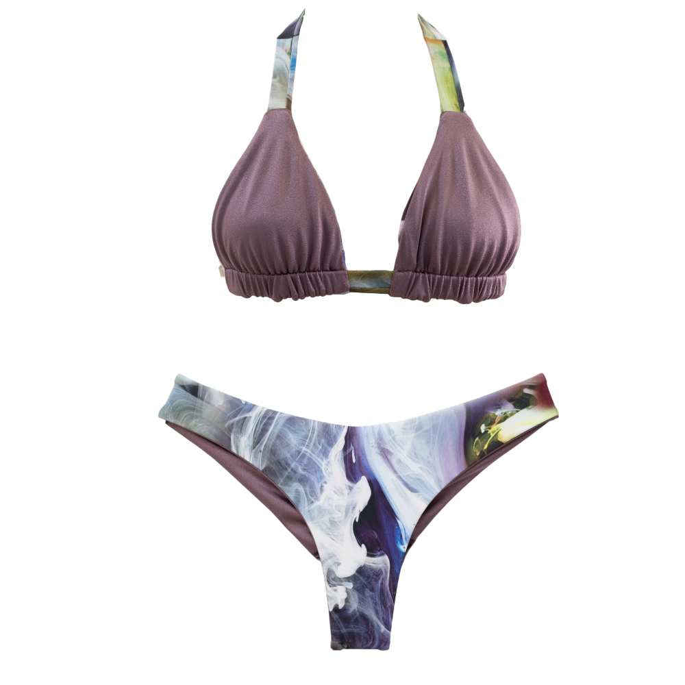 Liquid Marble/Amethyst Gem Thalia + Stella Bundle
