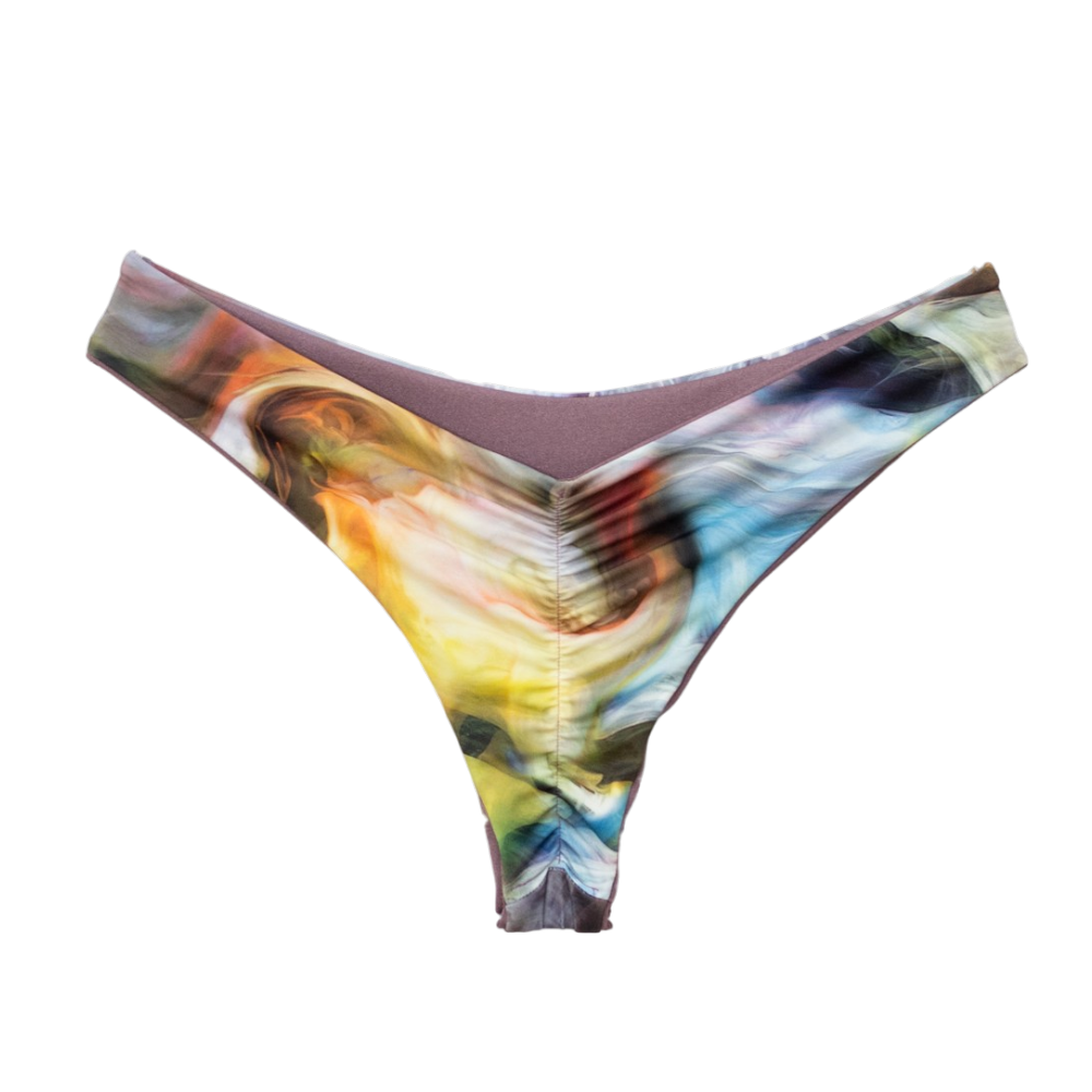 Liquid Marble/Amethyst Gem Stella Bottom