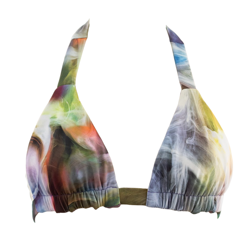 Liquid Marble/Amethyst Gem Thalia Top