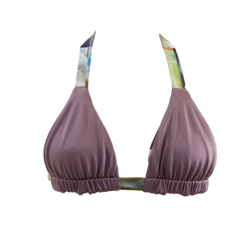 Liquid Marble/Amethyst Gem Thalia Top