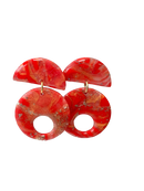 Coral Earrings