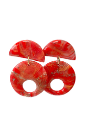 Coral Earrings