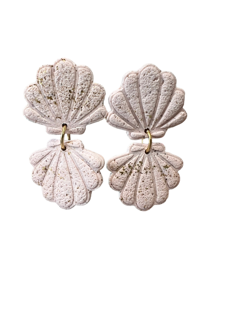 Double Shell Earrings