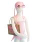 Toddler- Pink Shimmer Butterfly One Piece/Turban
