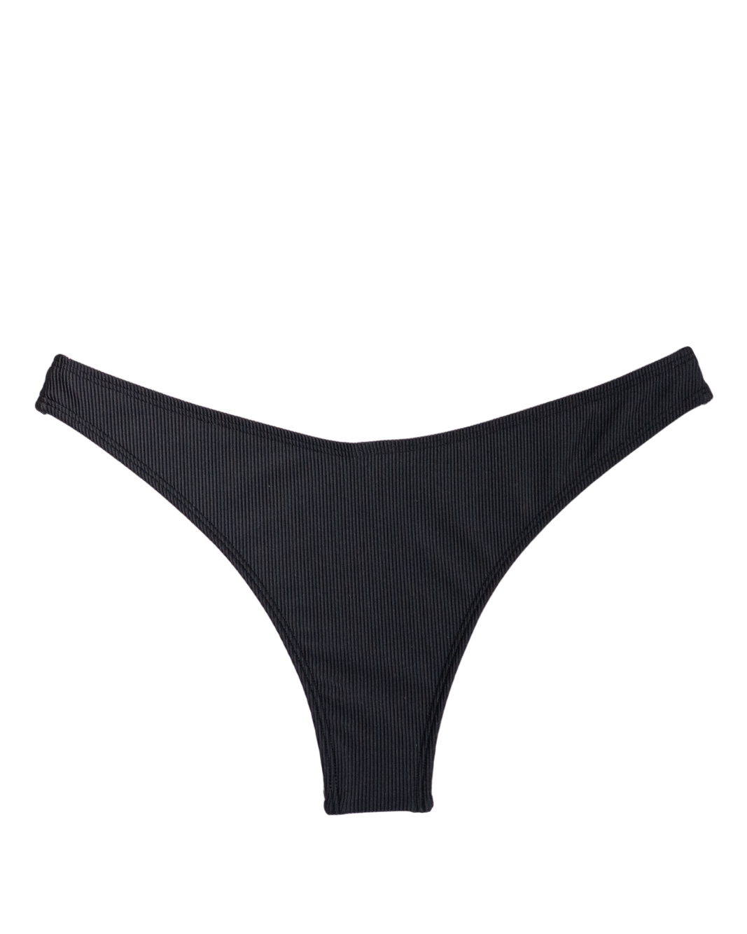 Ribbed Black Seana Bottom