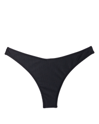 Ribbed Black Seana Bottom