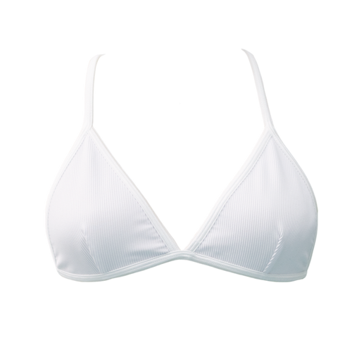 Ribbed White Lily Top