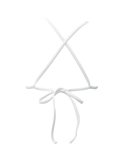 Ribbed White Lily Top