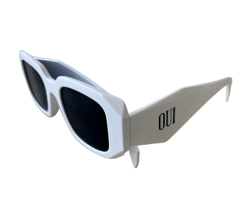 3OH!5 Sunglasses- White