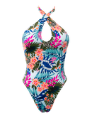Aloha Halter One Piece Swimsuit