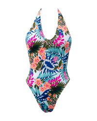 Aloha Halter One Piece Swimsuit