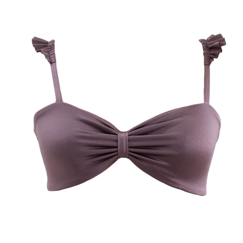 Amethyst Gem Butterfly Heather Top