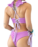 Aquarius/Amethyst Reversible Butterfly One Piece