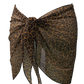 Animal Print Mesh Sarong