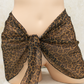 Animal Print Mesh Sarong