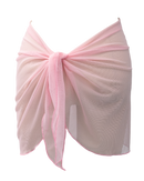 Baby Pink Mesh Sarong