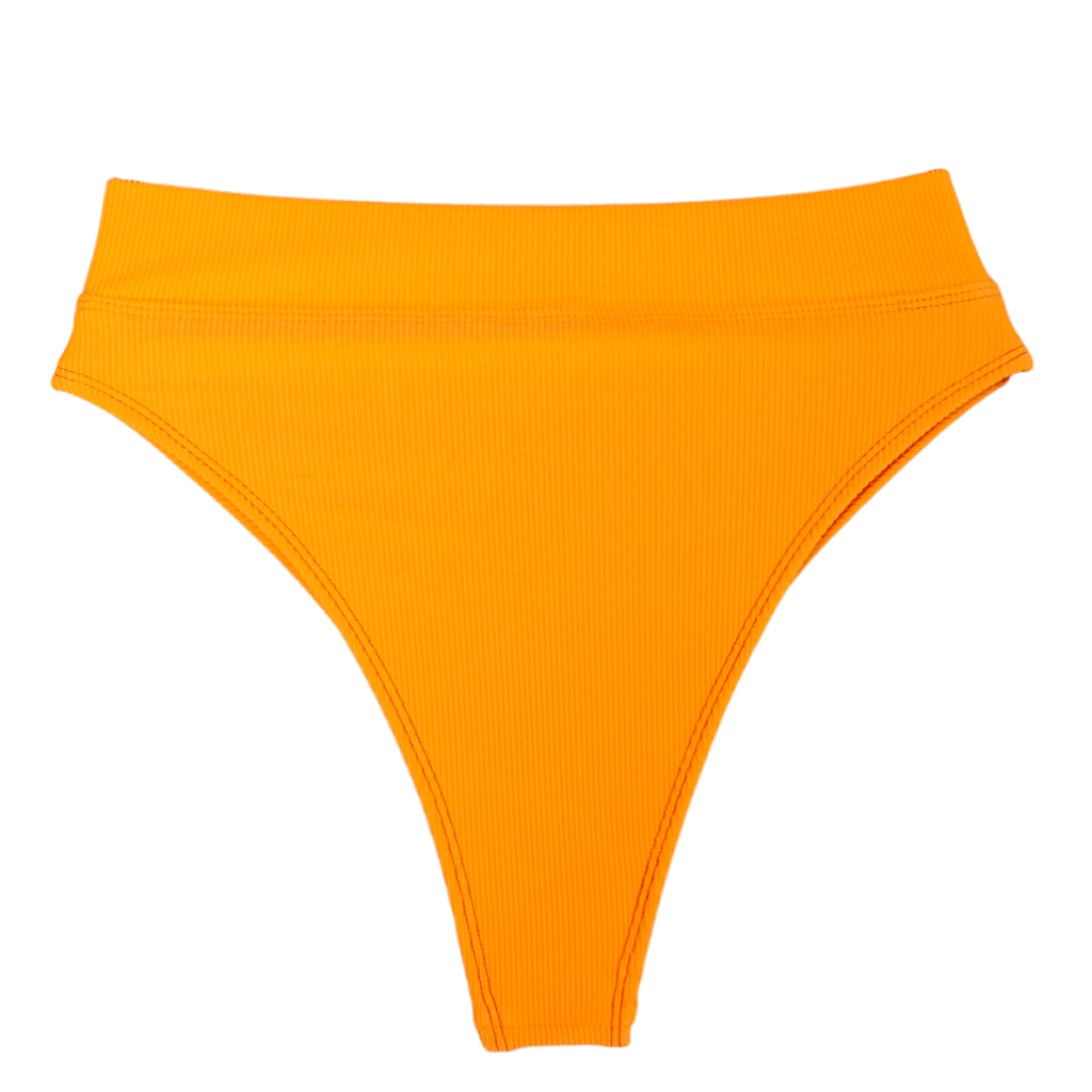 Ribbed Orange Blake Bottom