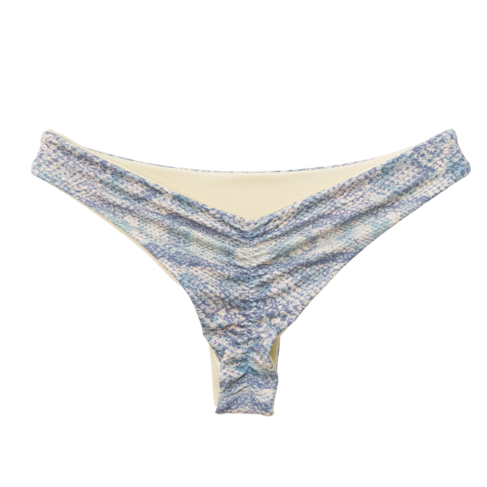 Blue Python/Coconut Serena Bottom