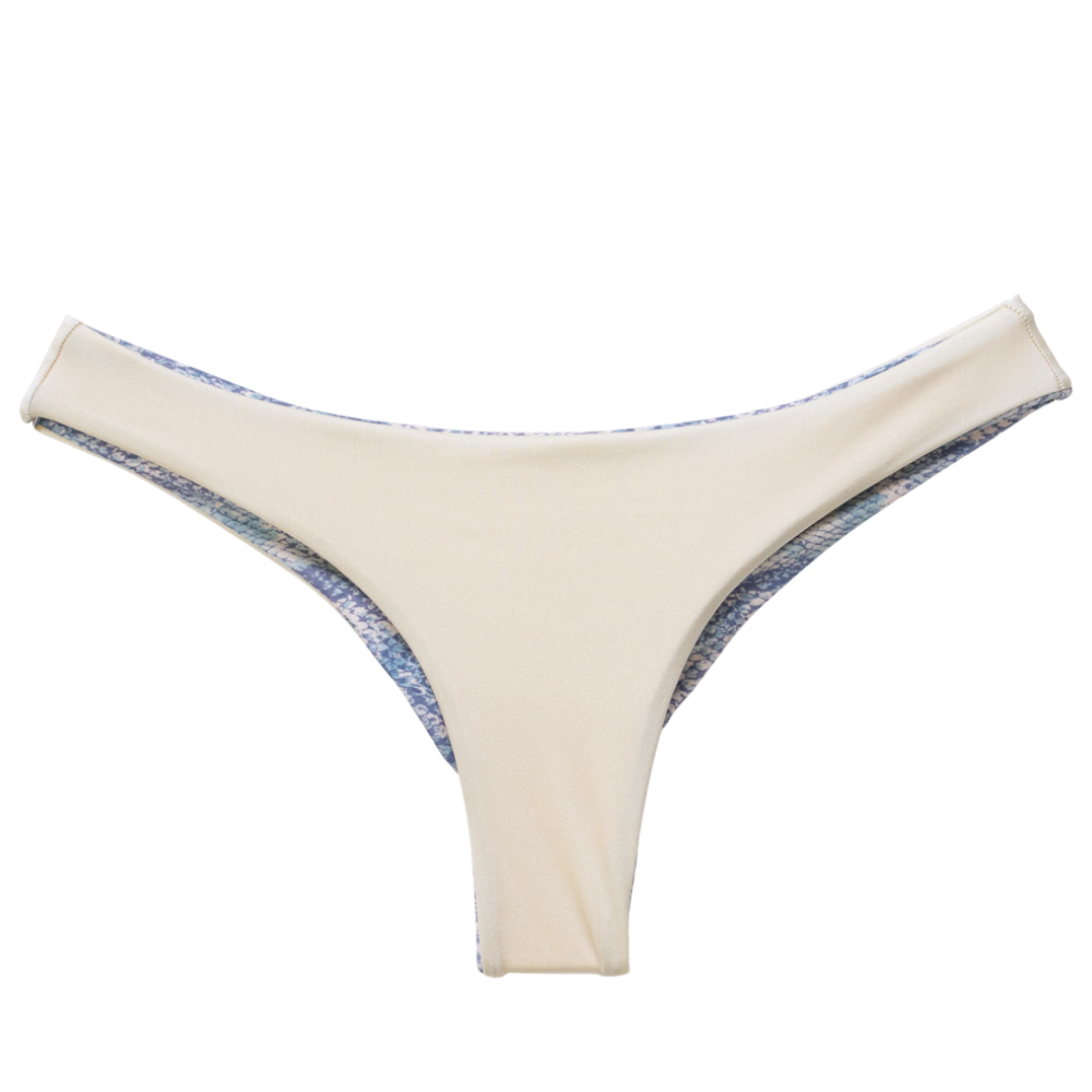 Blue Python/Coconut Serena Bottom