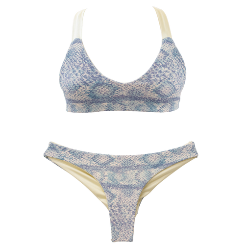 Blue Python/Coconut Nicole + Serena Bundle