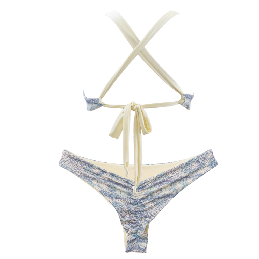 Blue Python/Coconut Nicole + Serena Bundle