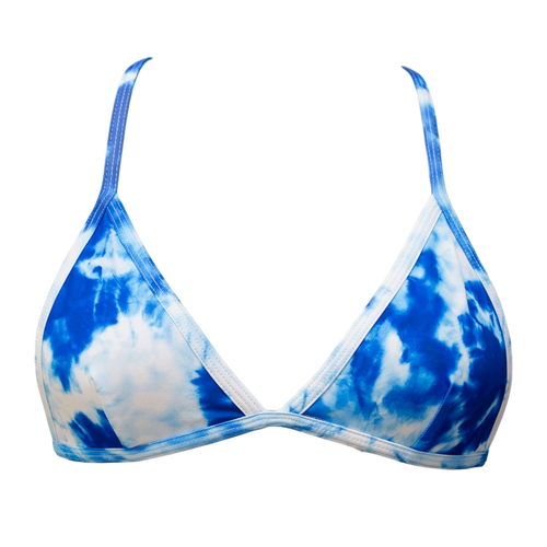 Blue Splash Lily Top