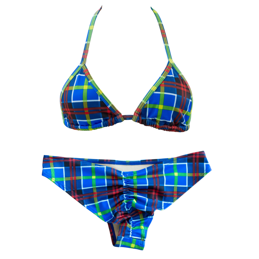 Blue Tartan Classic Cheeky Bundle