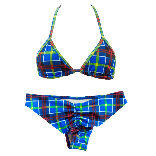 Blue Tartan Classic Cheeky Bundle