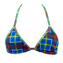 Blue Tartan Mia Top