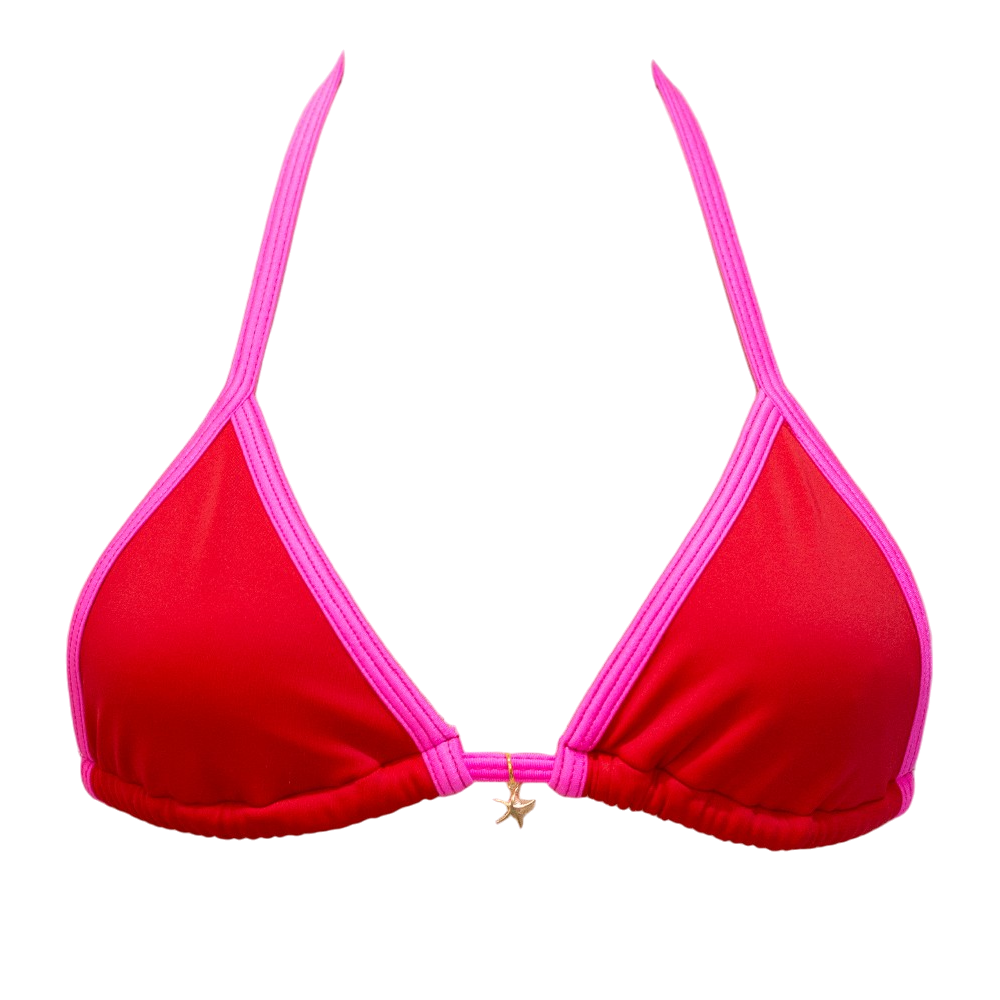 Cherry Red/Hot Pink Mia Top
