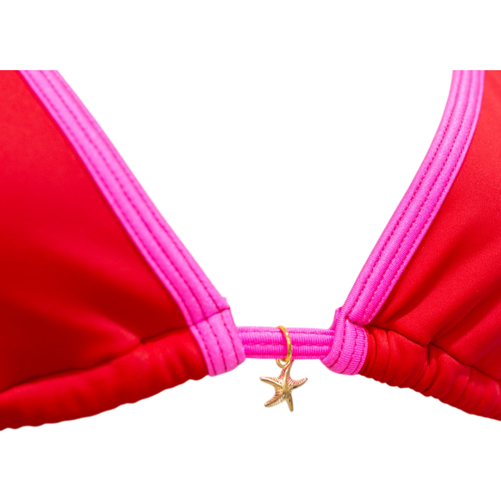 Cherry Red/Hot Pink Mia Top