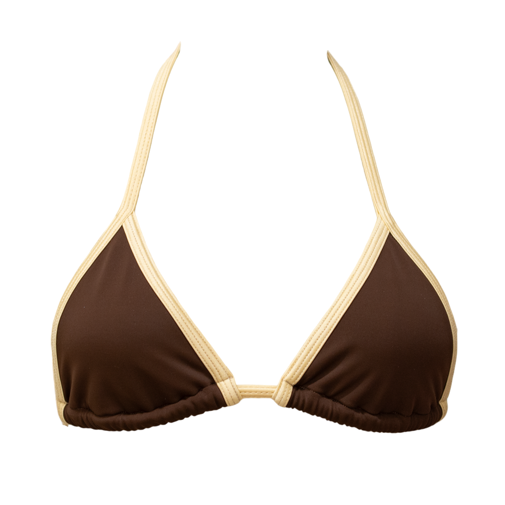 Cocoa/Ivory Mia Top