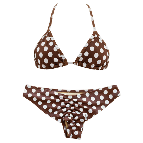 Cocoa Polka Dot Classic Cheeky Bundle