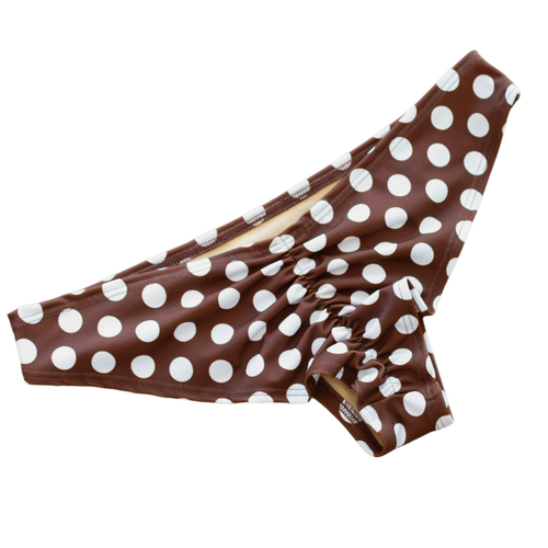 Cocoa Polka Dot Emmy Bottom