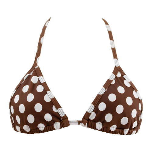 Cocoa Polka Dot Mia Top