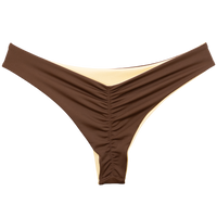 Cocoa/Ivory Shimmer Serena Bottom
