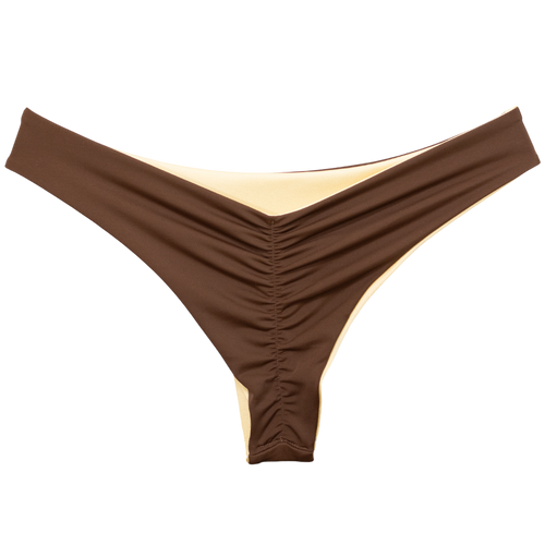 Cocoa/Ivory Shimmer Serena Bottom