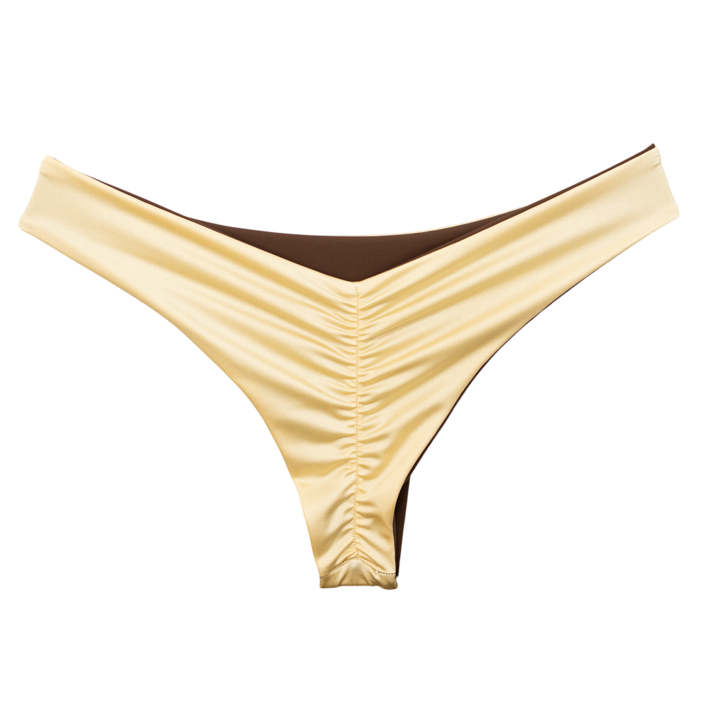 Cocoa/Ivory Shimmer Serena Bottom